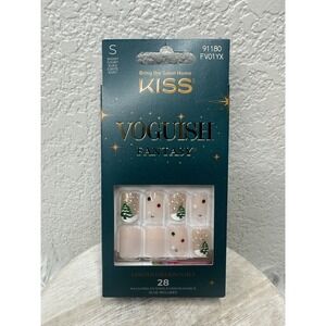 $11 🌙 Kiss Voguish Christmas TREE GOLD SHORT 91180 NEW FAST‎ SHIP